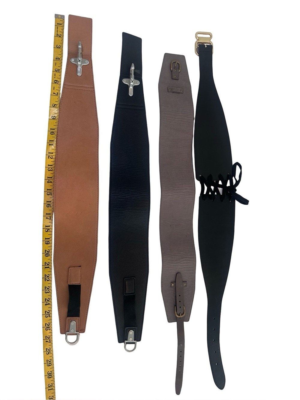 Aritzia Wilfred & Babaton Wide Leather Belts. Pre owned. Fits waist size 23”/24”